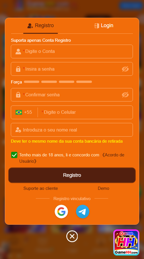 Recompensas VIP gamehh.com